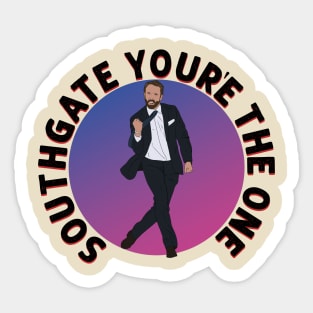 Gareth Southgate You're The One England Football Sticker